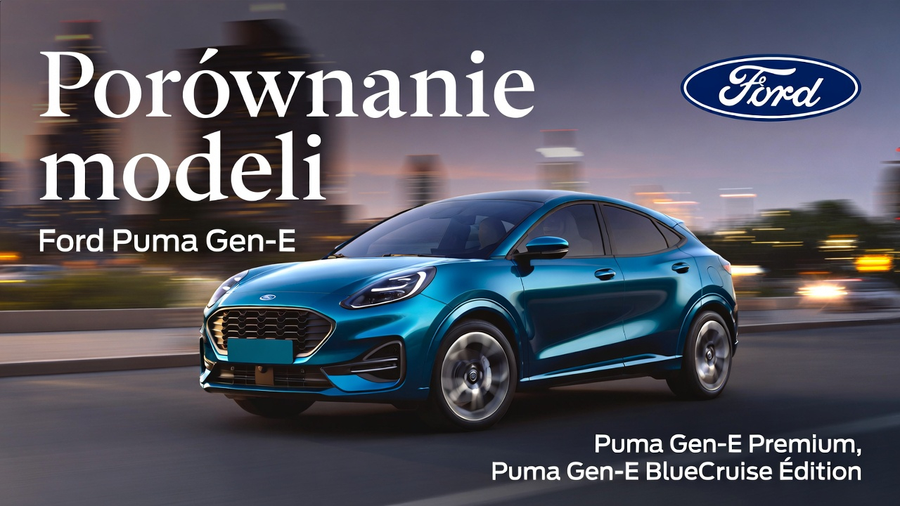 Porównanie modeli Ford Puma Gen-E