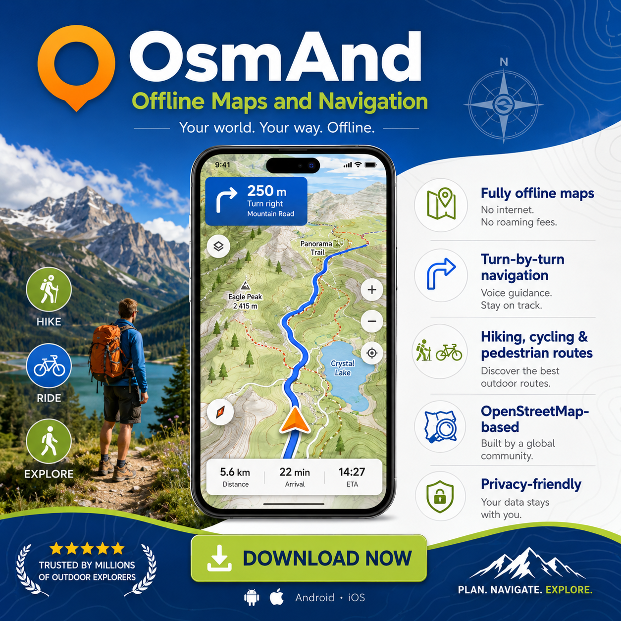 OsmAnd - offline maps and navigation